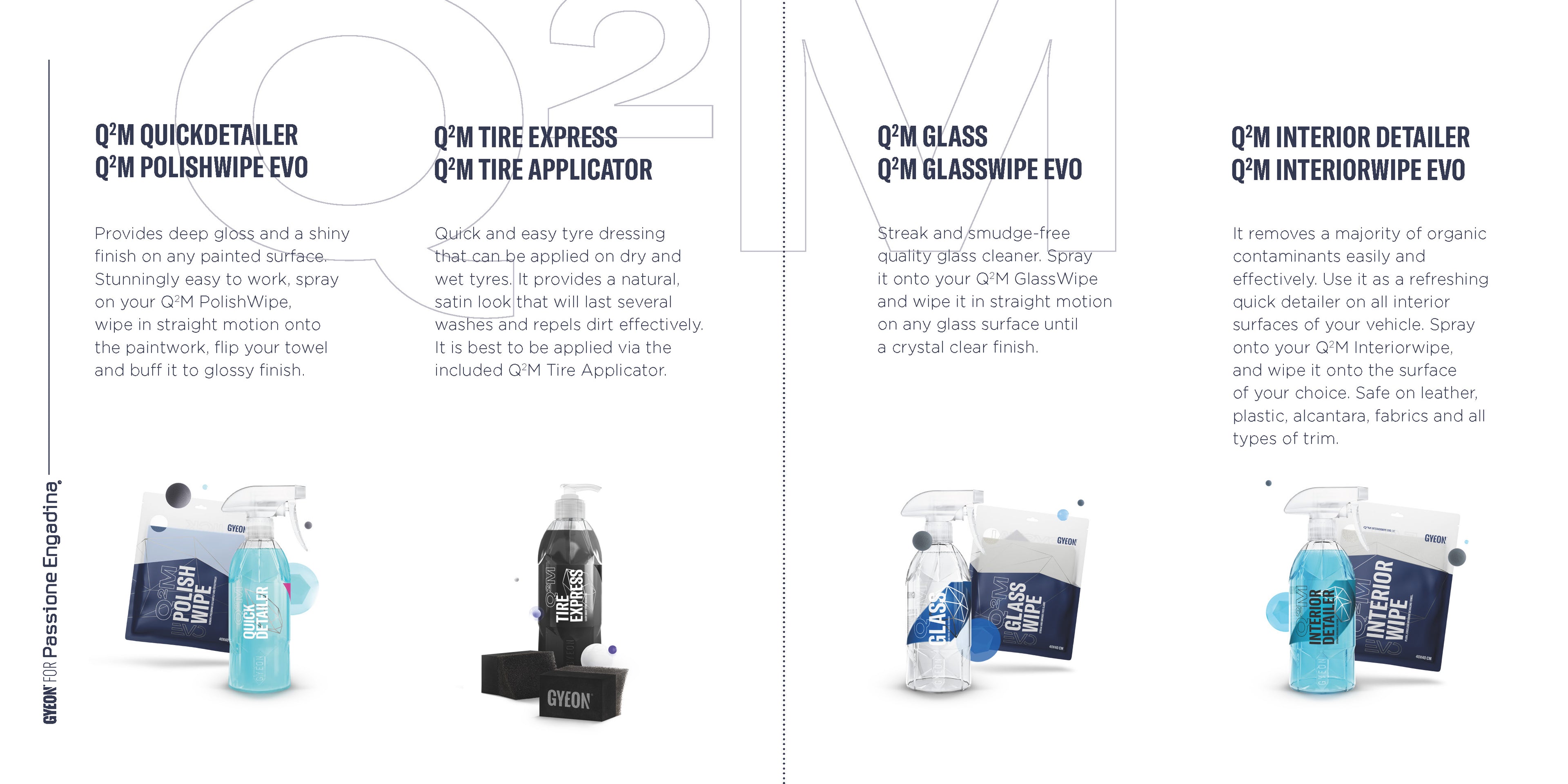 Gyeon - Detailing set for Passione Engadina