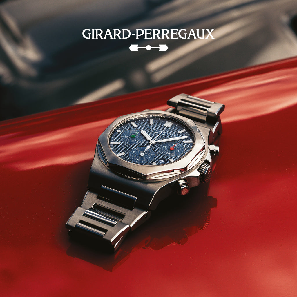 Girard-Perregaux Laureato Chronograph 42 mm - Watch Passione Engadina limited edition