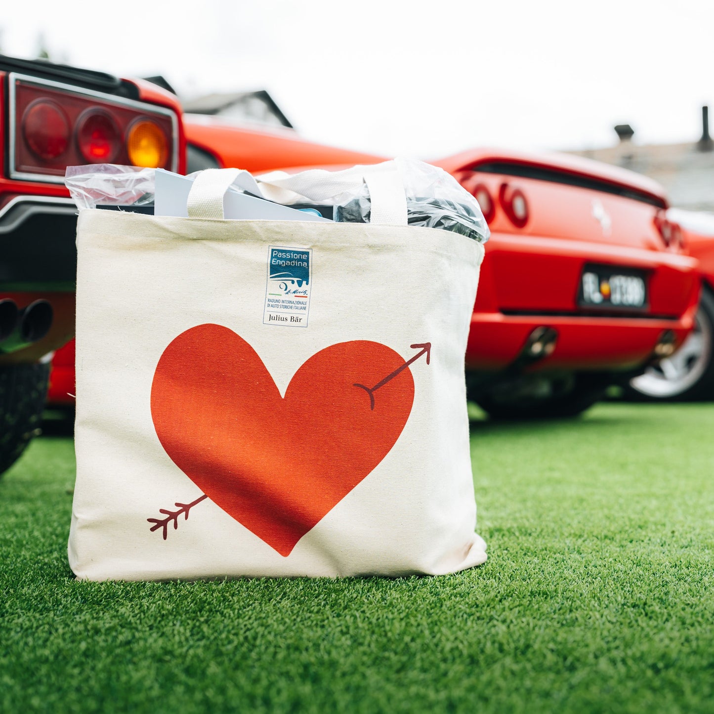 Oversize fabric bag - Passione Engadina 2025 limited edition