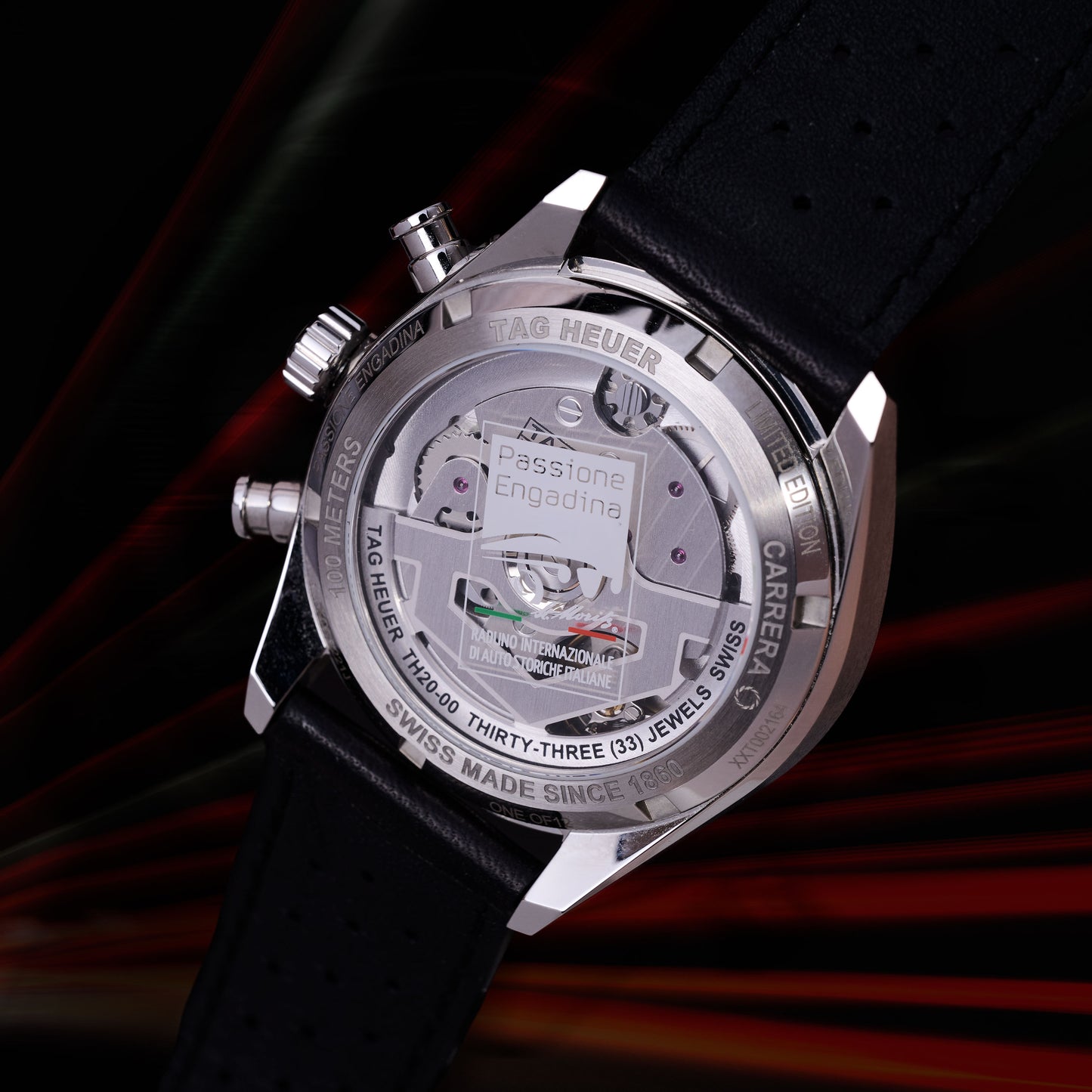 Tag Heuer Carrera 39 mm - Watch Passione Engadina limited edition