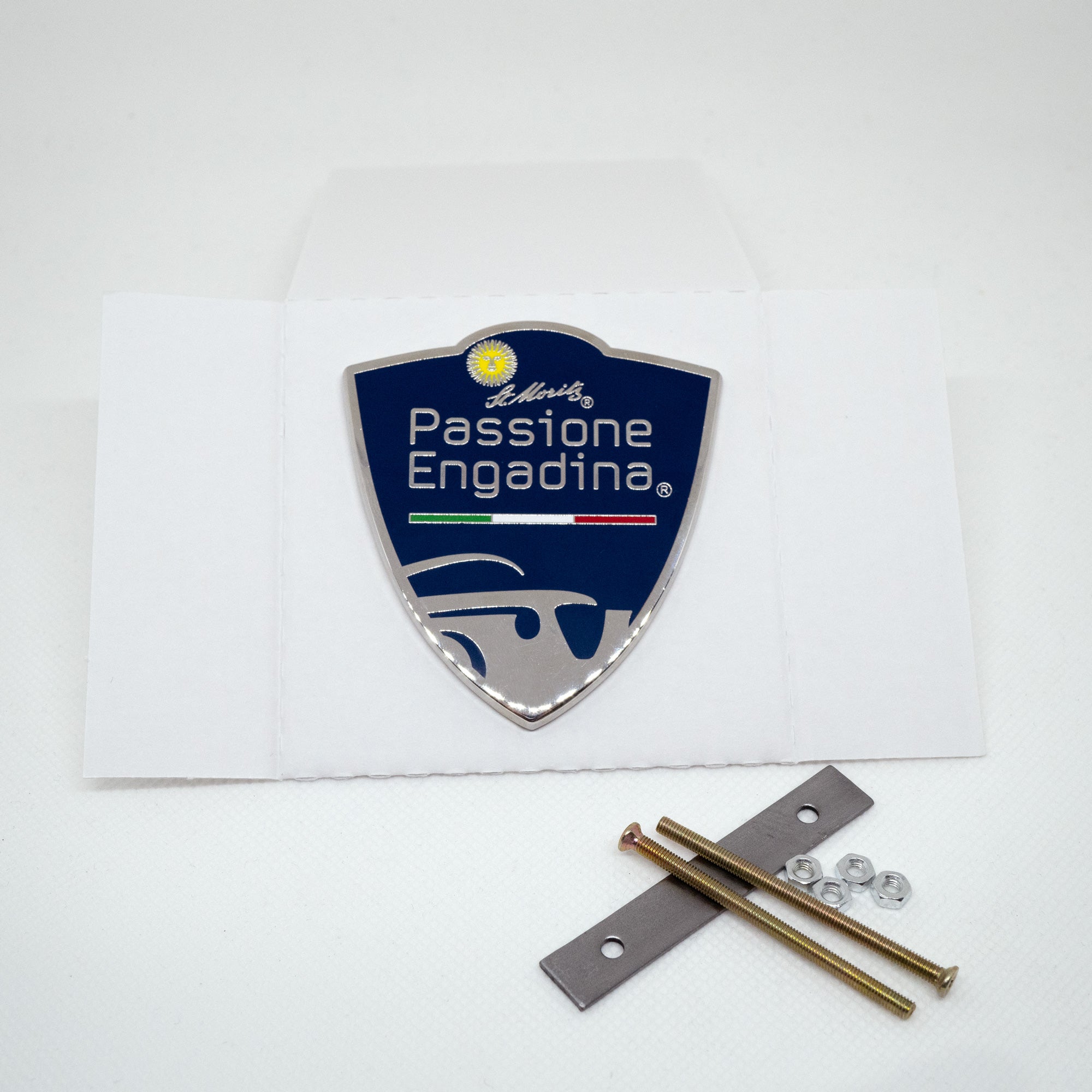 Car badge Passione Engadina edition