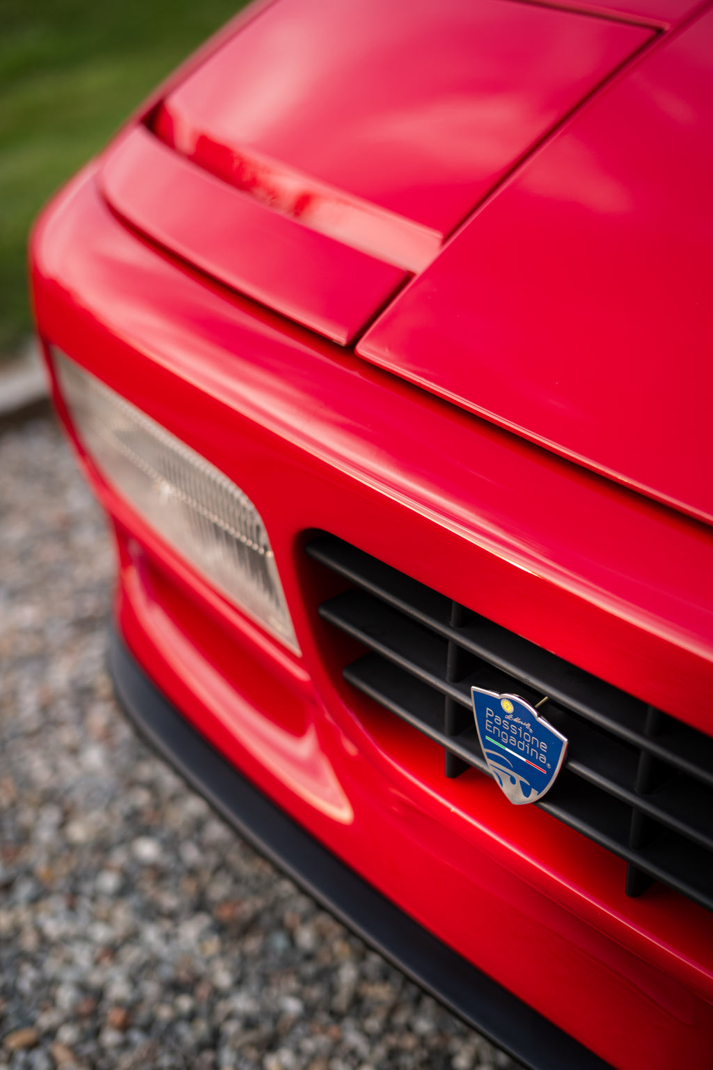 Car badge Passione Engadina edition