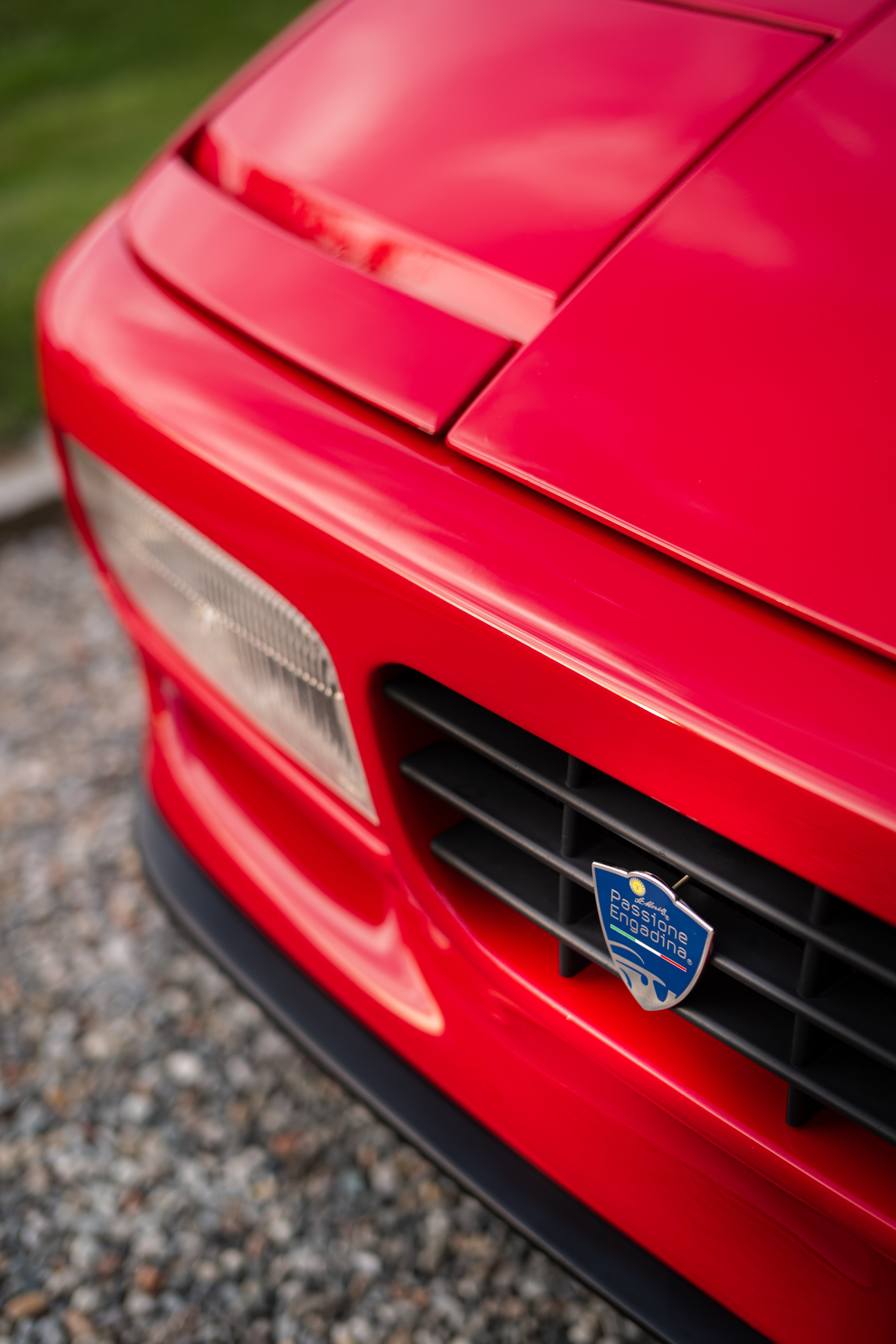 Car badge Passione Engadina edition