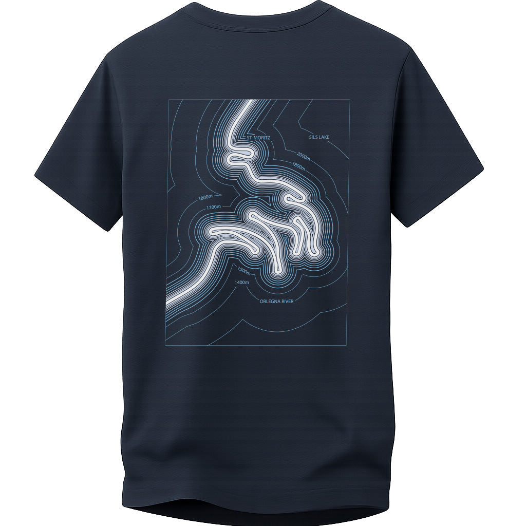 T-shirt - Maloja, Passione Engadina limited edition