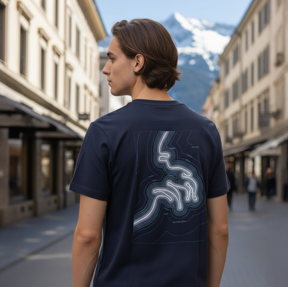 T-shirt - Maloja, Passione Engadina limited edition