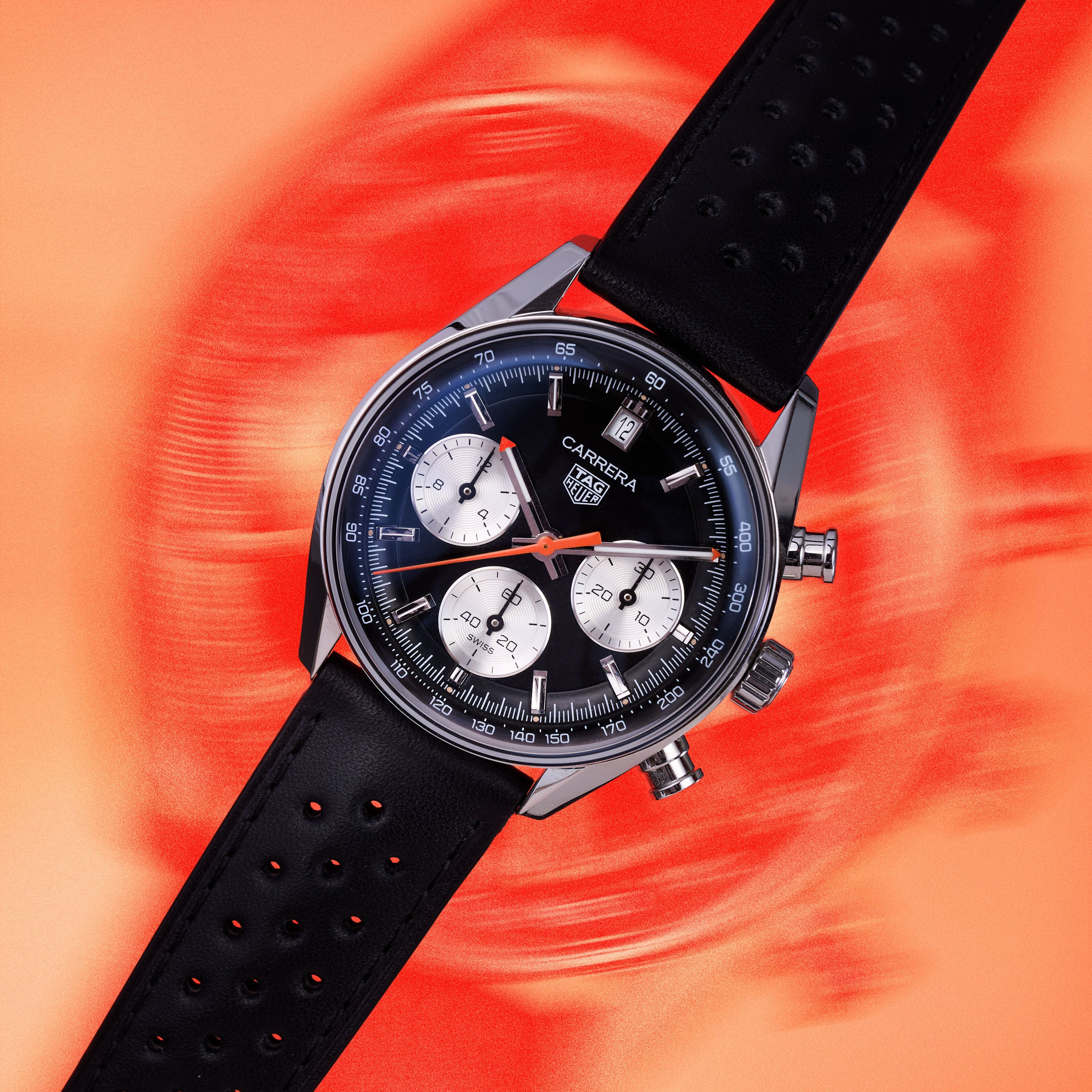 Tag Heuer Carrera 39 mm - Watch Passione Engadina limited edition