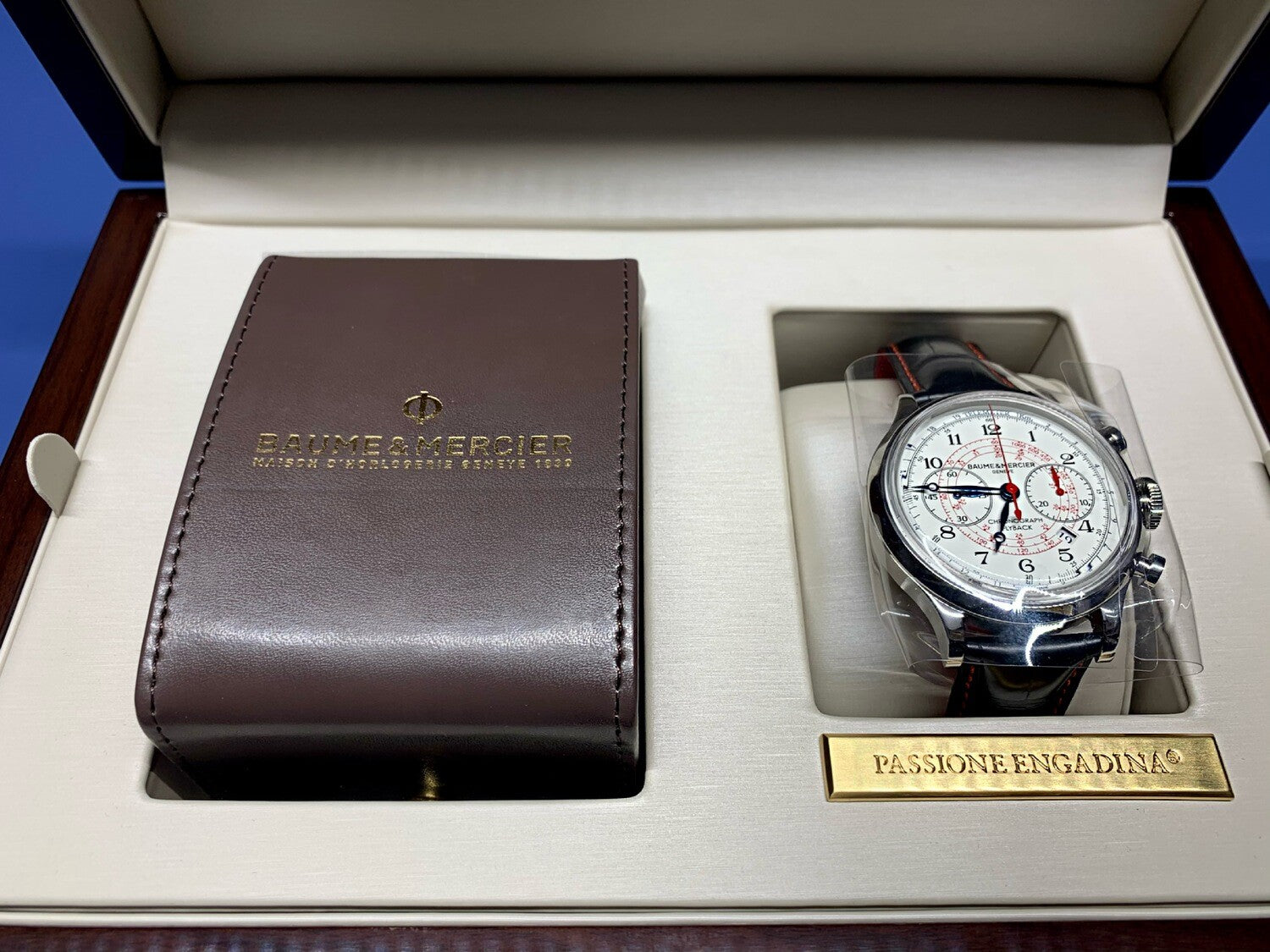 Baume et Mercier Capeland Flyback - Watch Passione Engadina limited edition