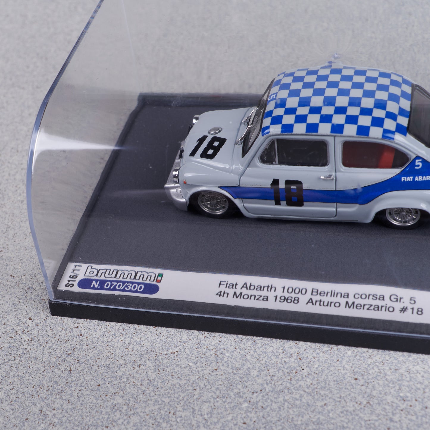 Fiat Abarth 1000 Berlina corsa, 1:43