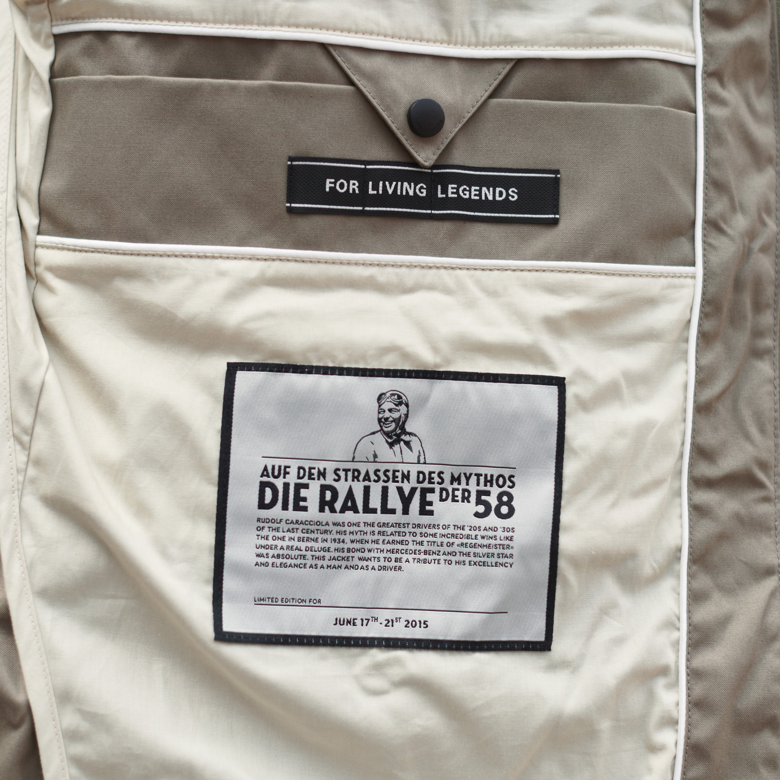 Nabholz - Jacket man Passione Caracciola edition